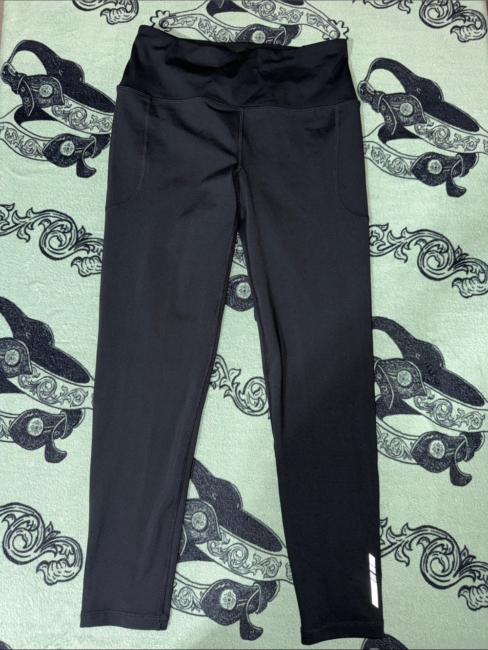 NWT DSG Black High-Waist Active Leggings SMALL